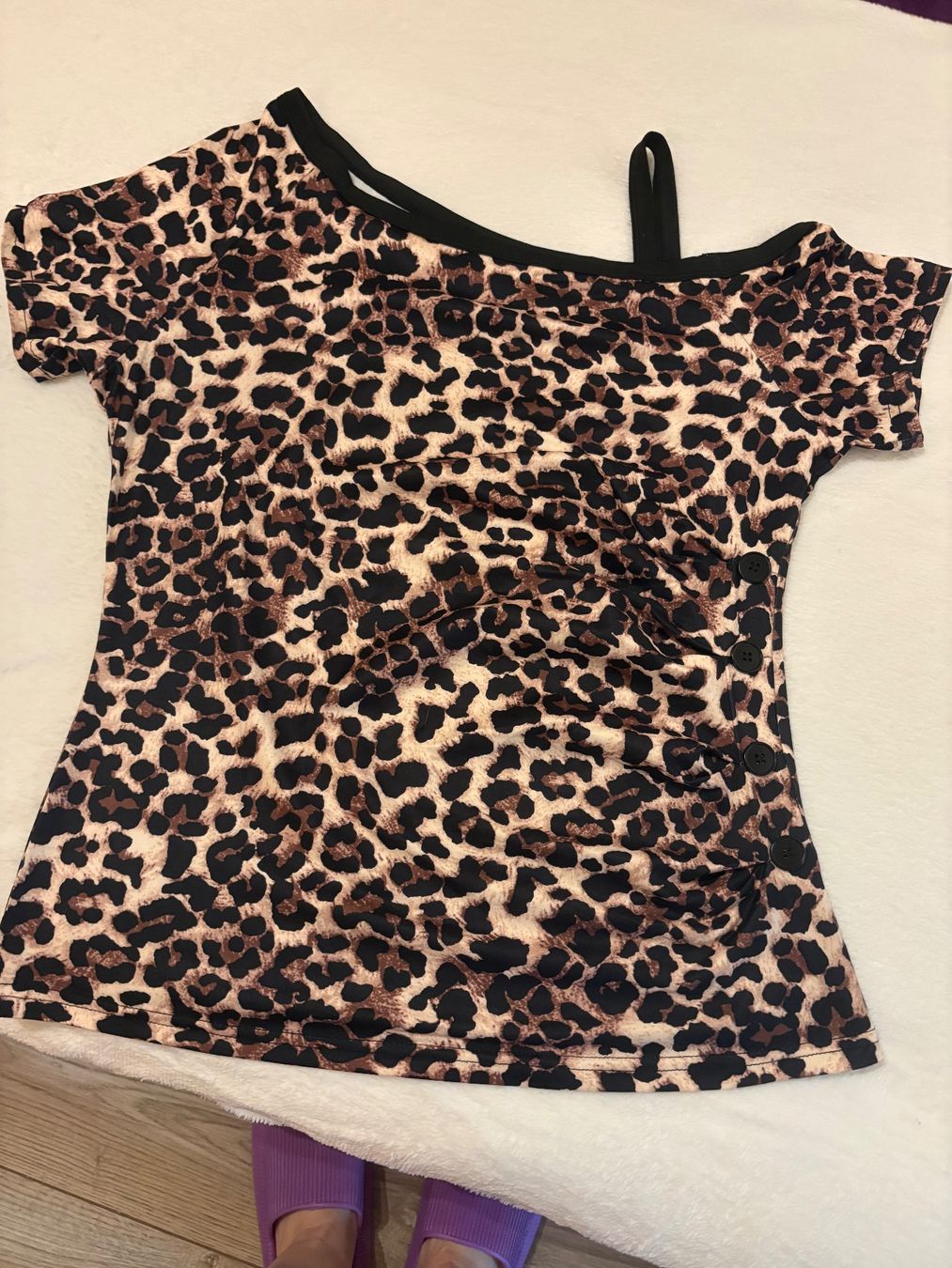 Top: Top mit Leopardenmuster Gr. L NEU – Nuovo (secondo la descrizione) da Schaffhausen venduto da Simmel80
