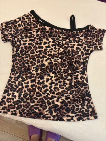 Top mit Leopardenmuster Gr. L NEU