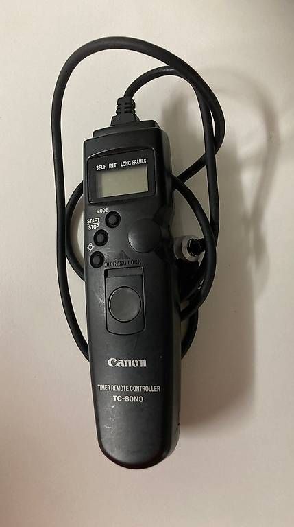 Sonstiges Zubehör: Timer Remote Controller Canon TC-80N3 – Gebraucht aus Zürich von partnersingmbh
