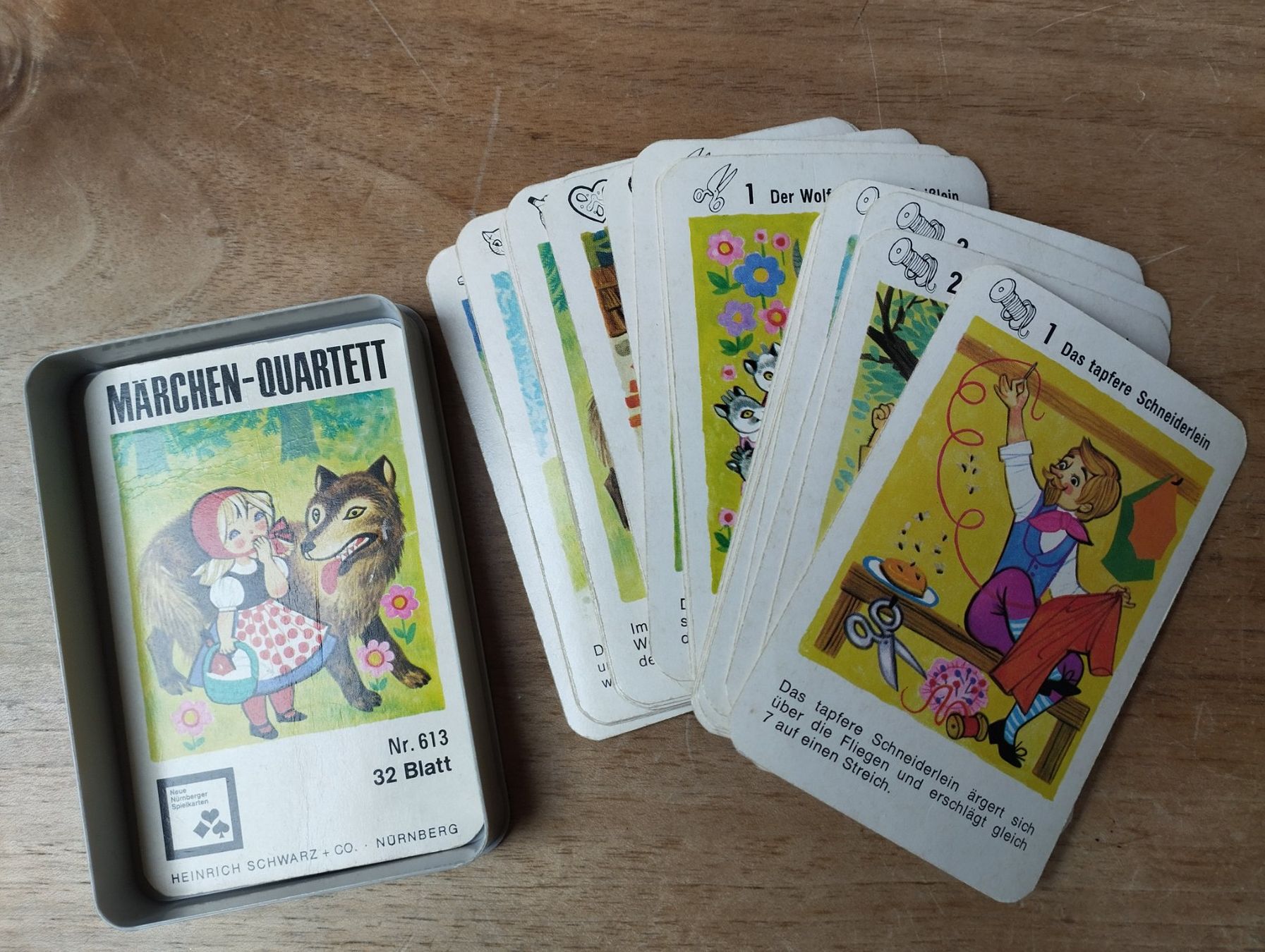 Giochi: Märchen-Quartett, Heinrich Schwarz & Co. – Usato da Bern venduto da Pan_ik