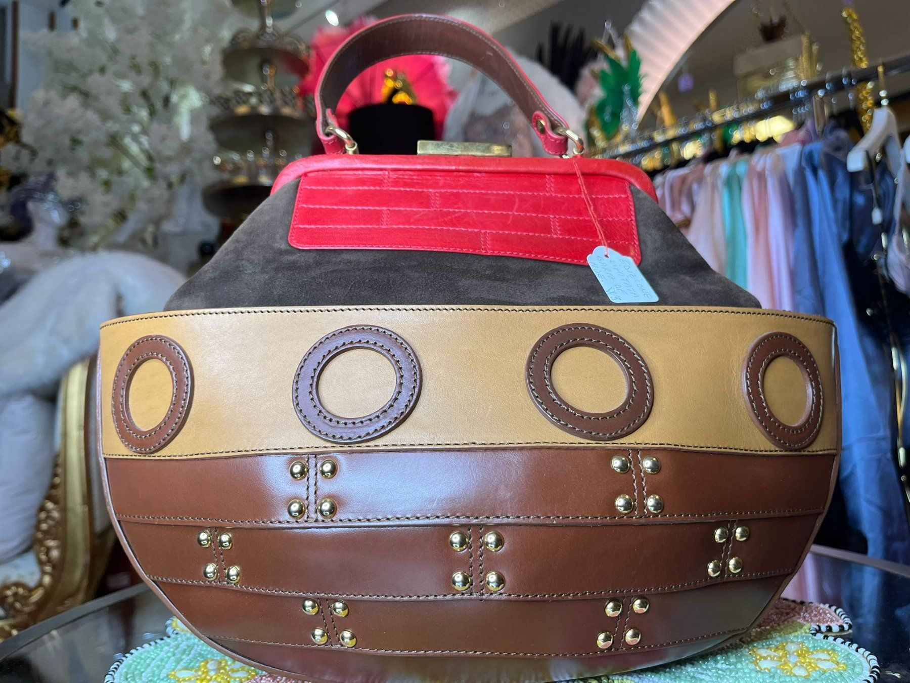 Borsa BRACCIALINI arca di Noè unica, un vero gioiello! (D'occasion