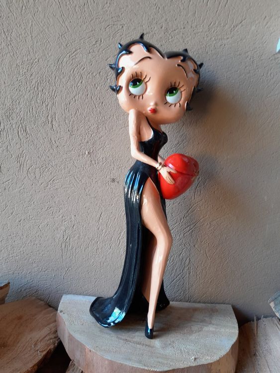 Statuette en résine Betty Boop maitre nageuse M6 Interactions 2009 - La