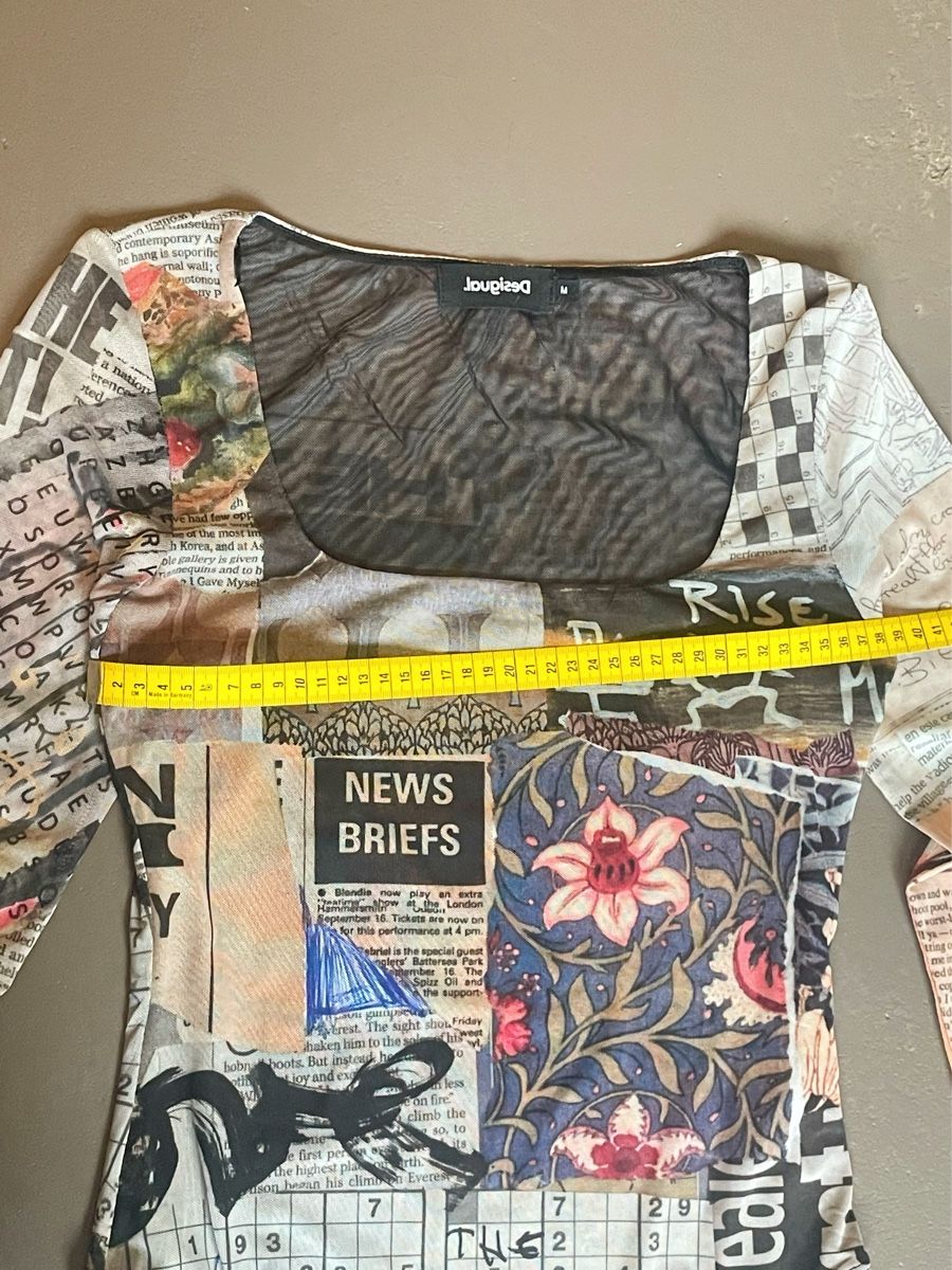 Desigual Top: Desigual Long Sleeve Bodysuit Mesh – Nuovo (secondo la descrizione) da Beinwil am See venduto da piscino 4