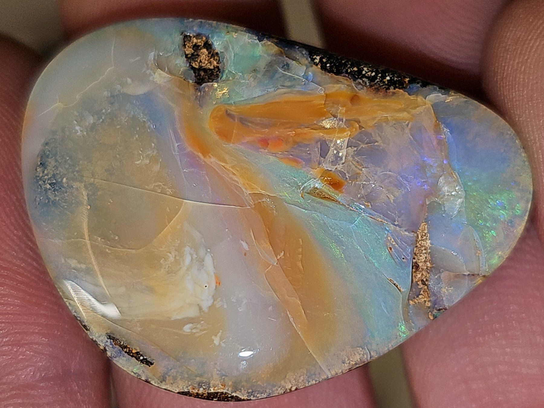 Edelsteine: Massiver natürlicher australischer Boulderopal – Neu und originalverpackt aus Uerkheim von Winwinner 1