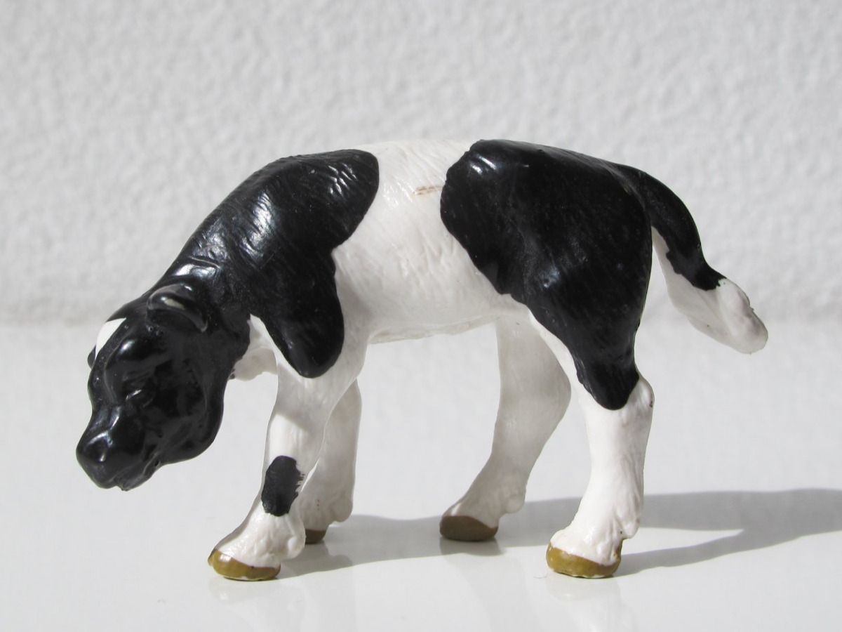 Schleich Figuren: Schleich 13111 Kalb schwarz-weiss – Gebraucht aus Vilters von hedi00