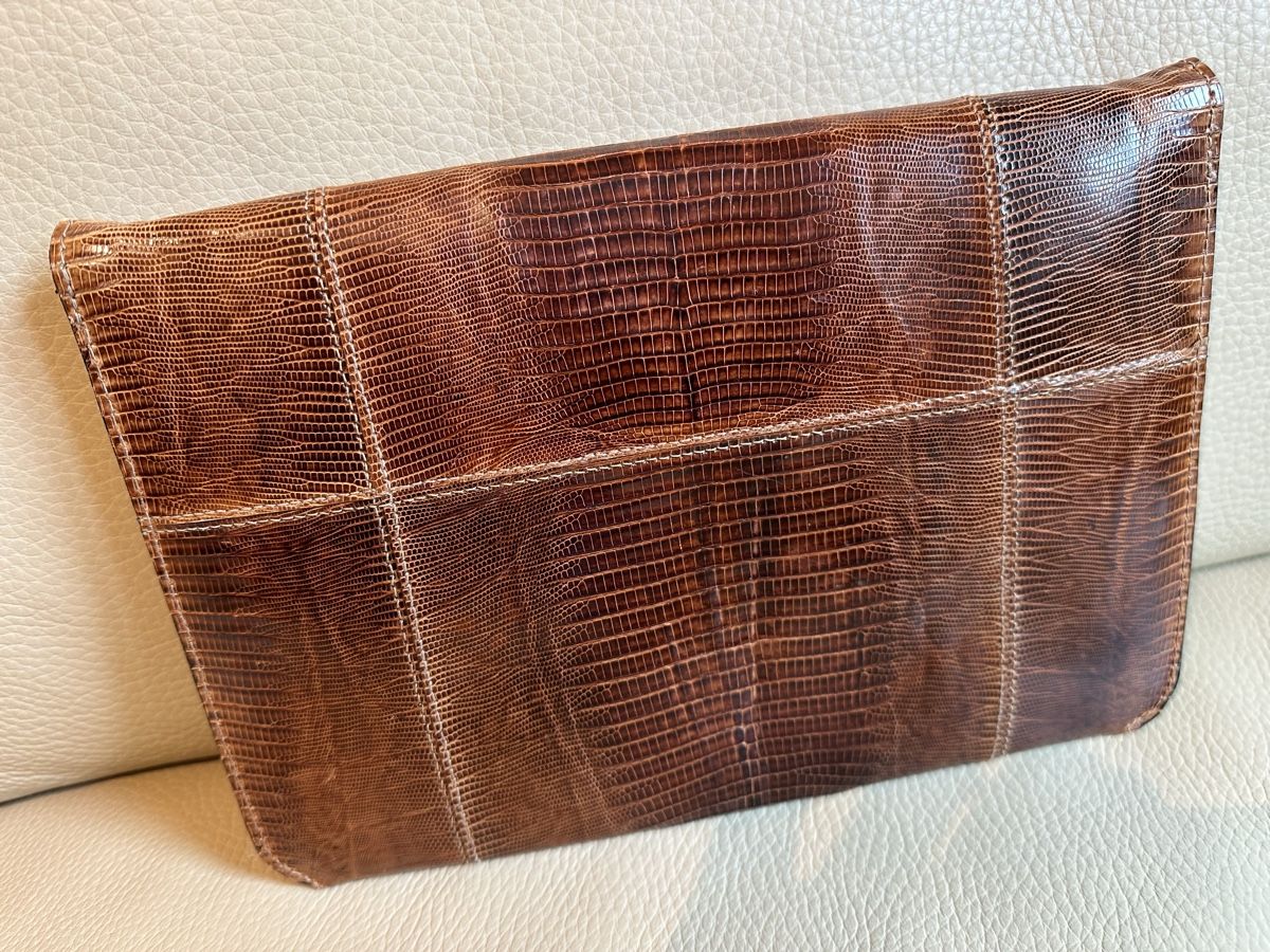 Borse da donna: Vintage Echsenleder Clutch Tasche – Usato da Zürich venduto da hi2_vh96 4