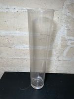 Dekorative Bodenvase Glasvase H ca. 67cm ⌀ ca. 18cm