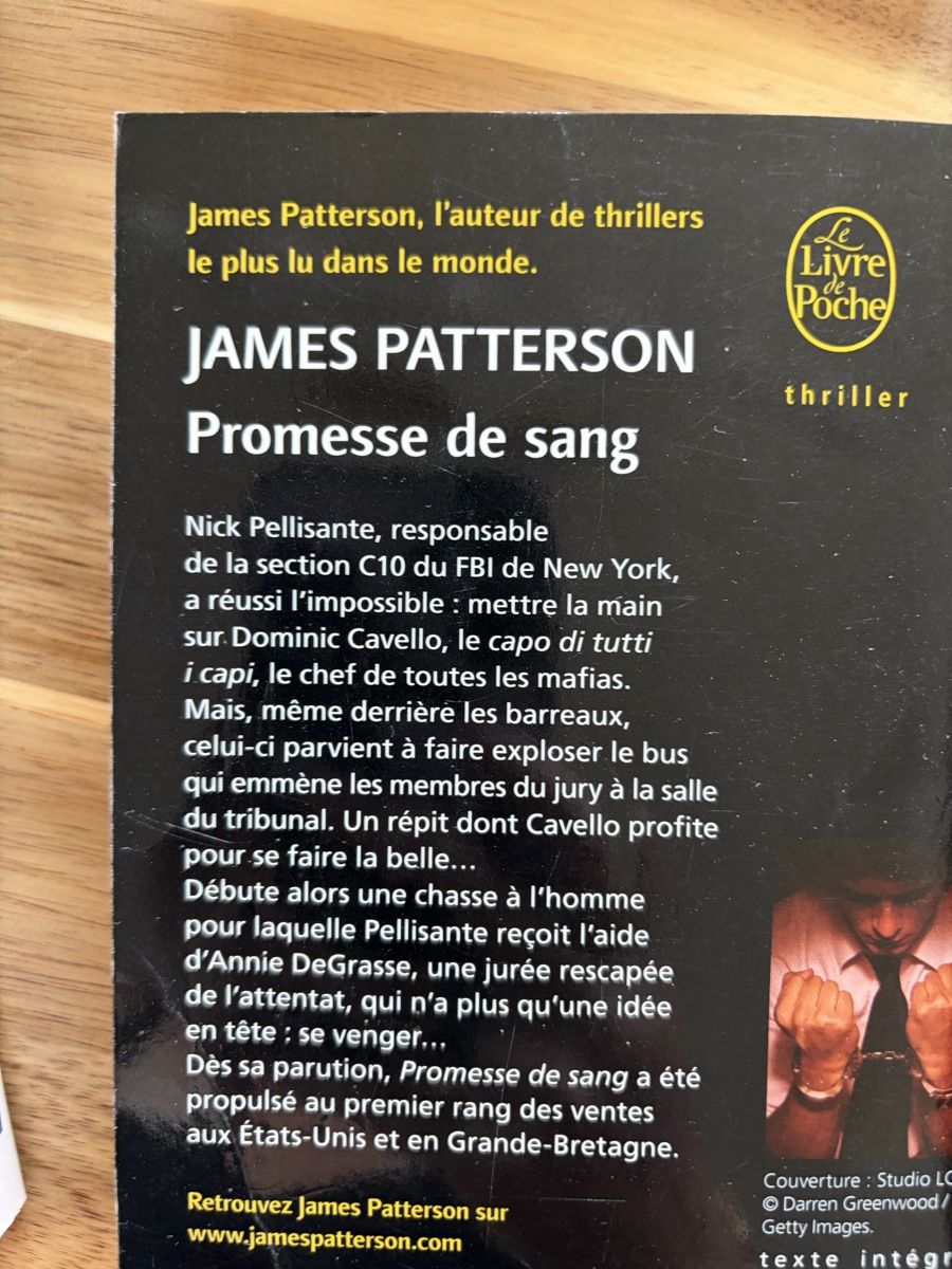 Bücher: Lot de 8 polars en français.  – Gebraucht aus Crissier von Nouchki76 8