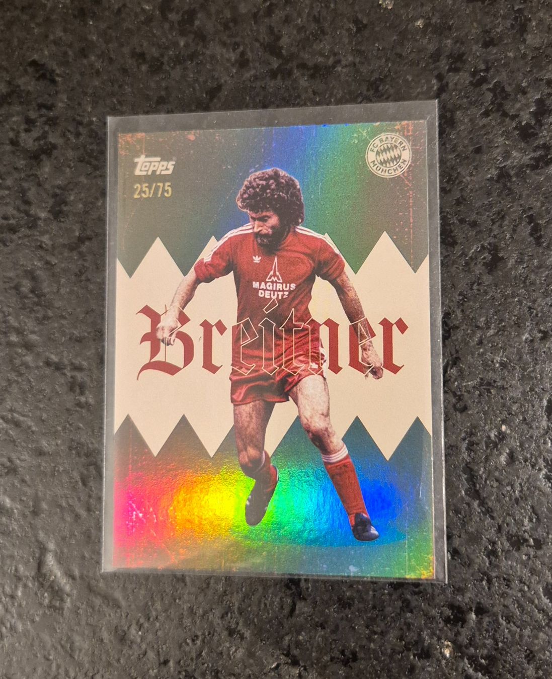 Topps Sammelbilder & Trading cards: Paul Breitner /75 - Bayern München - Topps – Neu (gemäss Beschreibung) aus Burg AG von Danoe