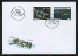 2022, FDC, Gemeinschaftsausgabe Schweiz-Kroatien (1906-1907)