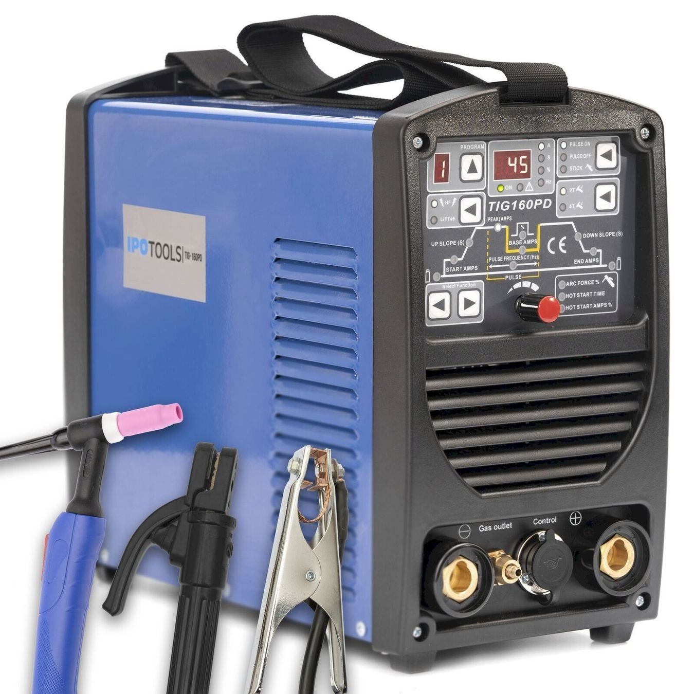 Saldatori: IPOTOOLS WIG Schweißgerät DC TIG-160PD – Nuovo e nell'imballaggio originale da Bottighofen venduto da zaap 7