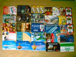 Telefonkarten Sammlung Italien gemischt guter Zustand