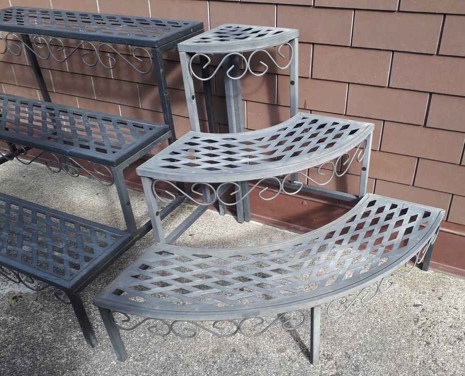 Pflanzentreppe * Blumentreppe * aus Metall für Garten/Balkon Kaufen