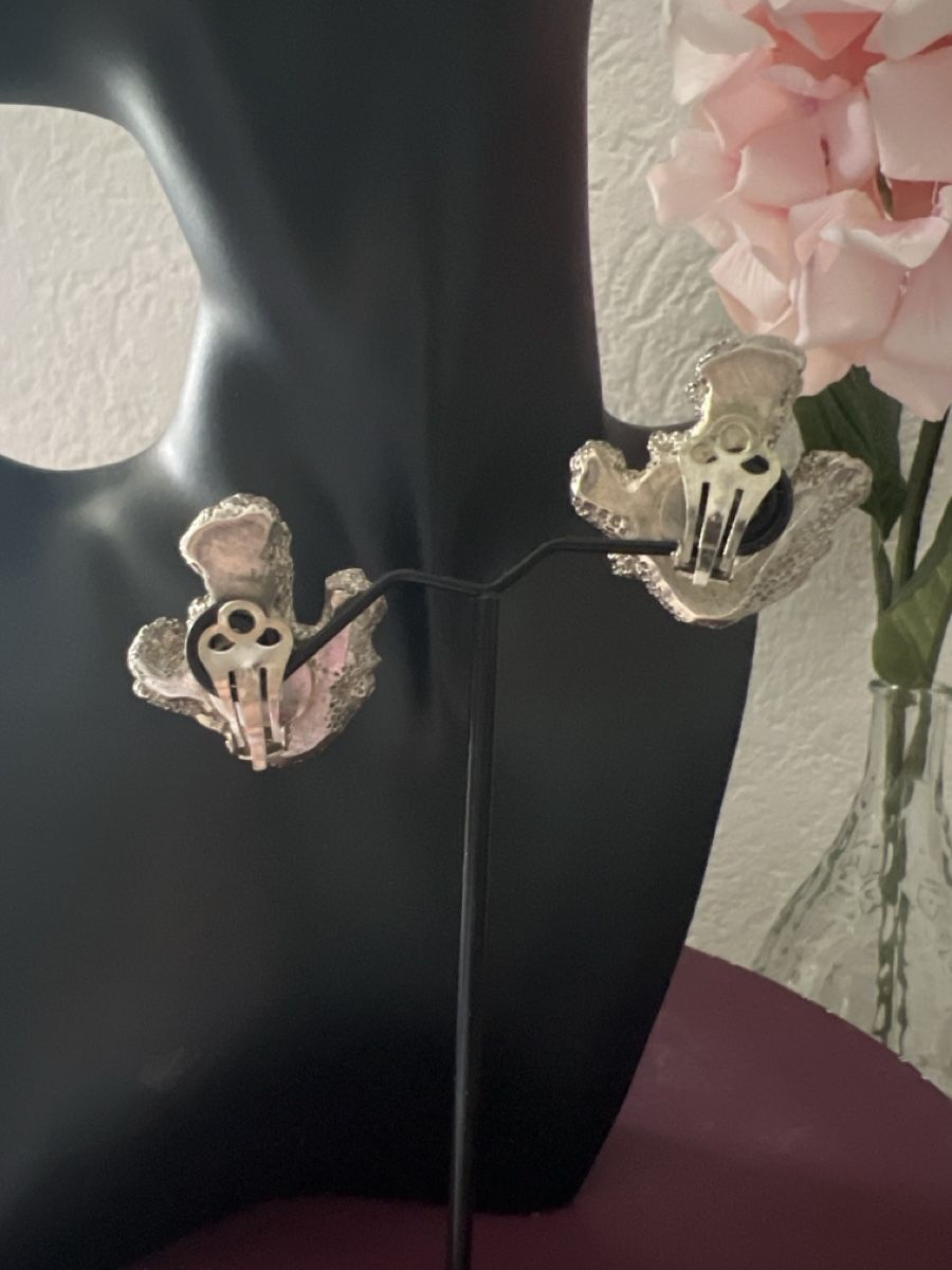 Orecchini pendenti & Orecchini a lobo: Aussergewöhnliche Vintage Ohrclips – Usato da Seon venduto da Sunny-Schmuck78 2