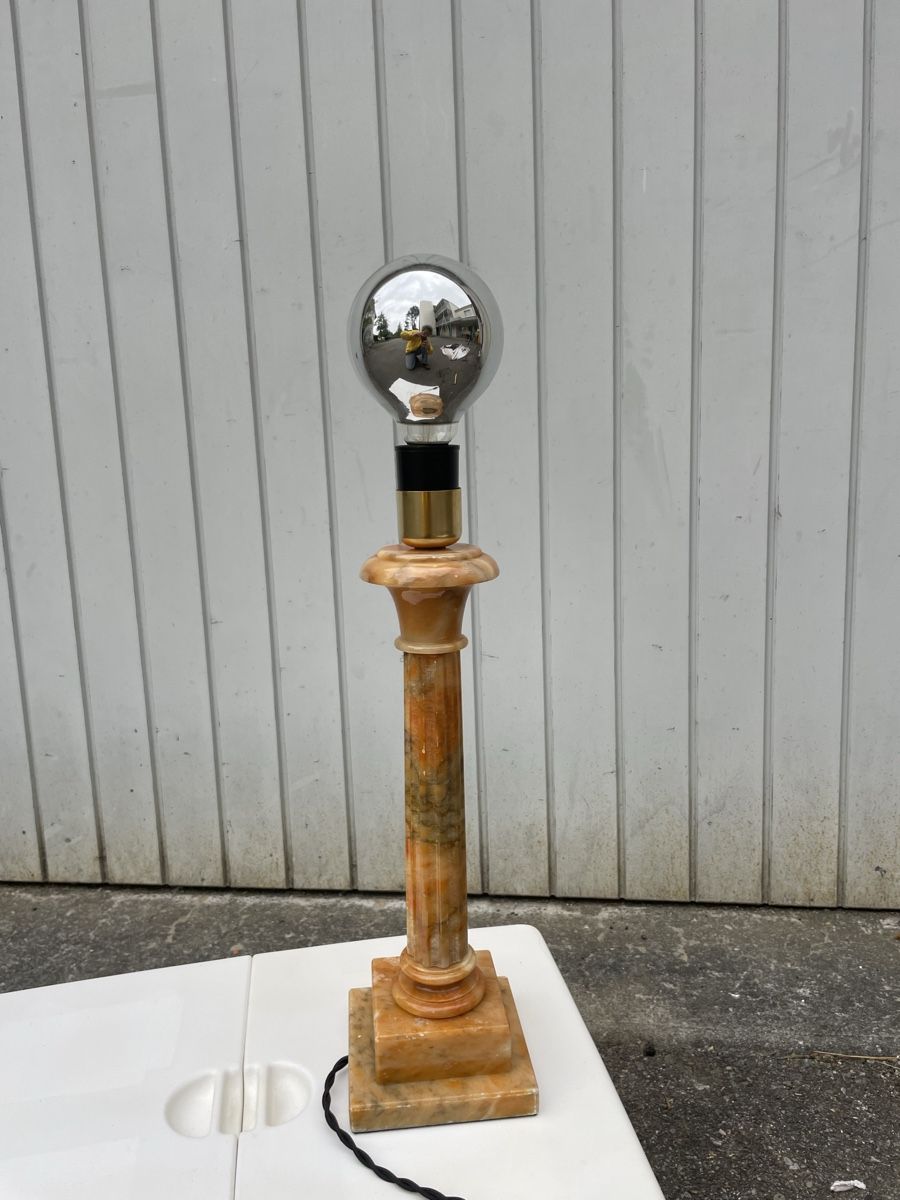 Lampen: Art Deco Alabaster Stehleuchte – Gebraucht aus Bern von fotolog111 1