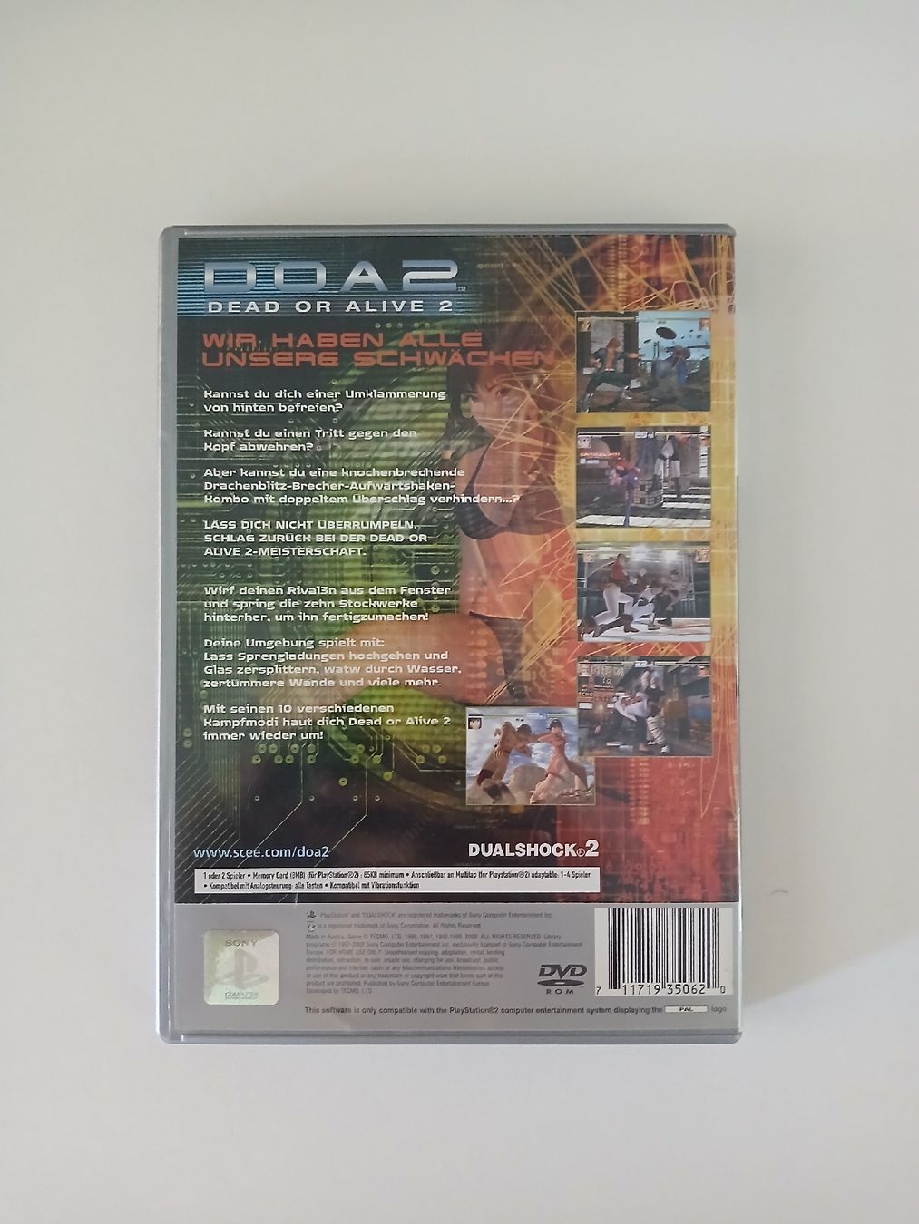 Sony Spiele: PlayStation 2 Dead or Alive 2 Platinum gebraucht – Gebraucht aus Berikon von pil_thm8 1