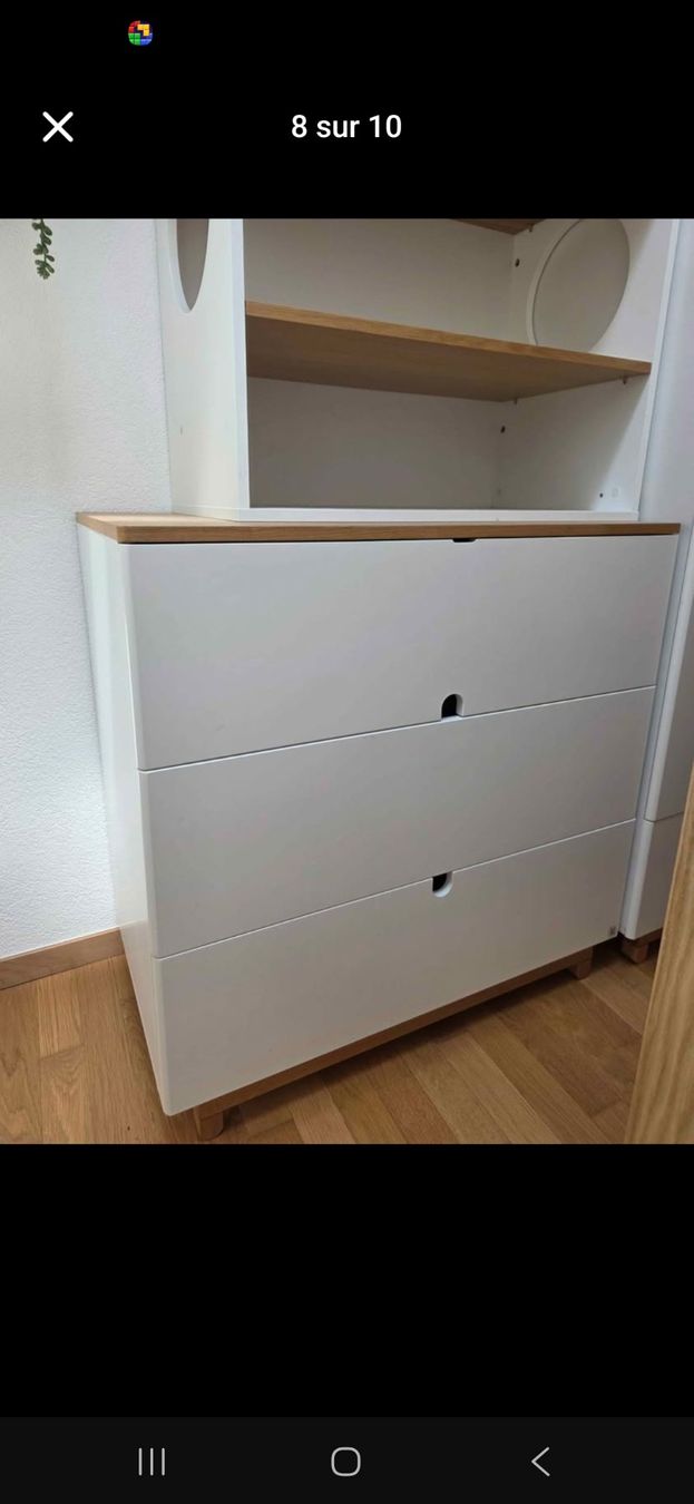 Schränke: ensemble armoire commode et bibliothèque enfant – Gebraucht aus Soral von sie_krg7 4