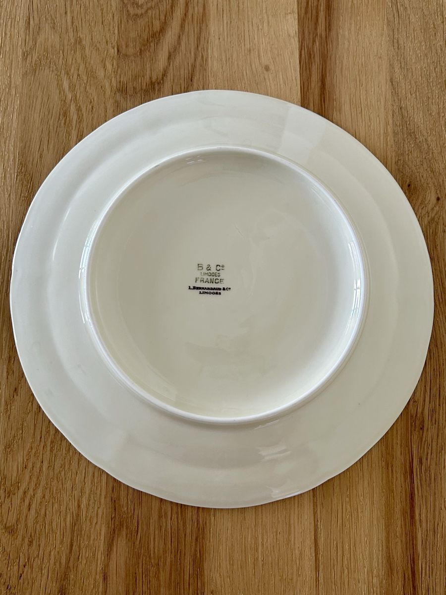 Bernardaud Piatti: Bernardaud Limoges Teller 22 cm Japanerin – Usato da Wettingen venduto da Mmccl 4