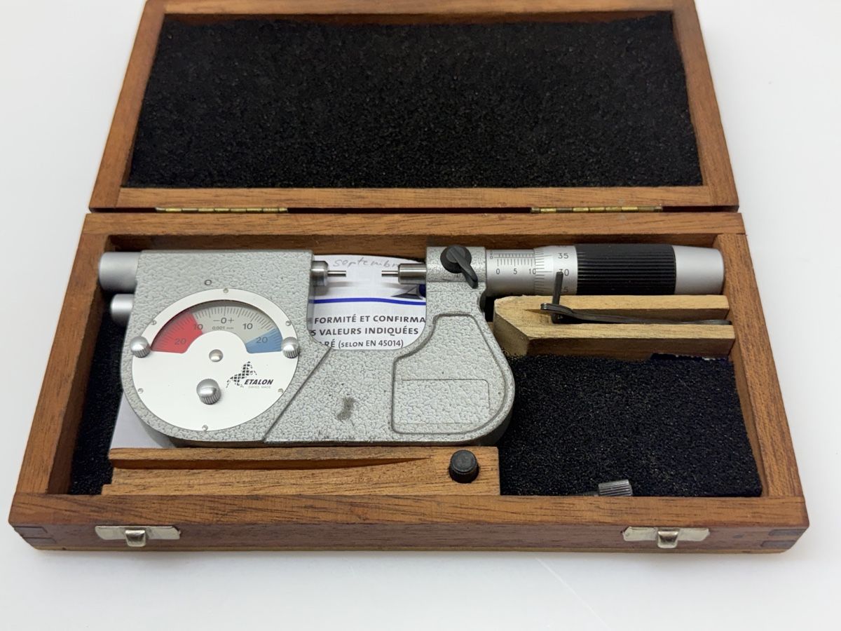 Tesa Misurare: ETALON DIAL INDICATING MICROMETER – Usato da Bassecourt venduto da DiM7775