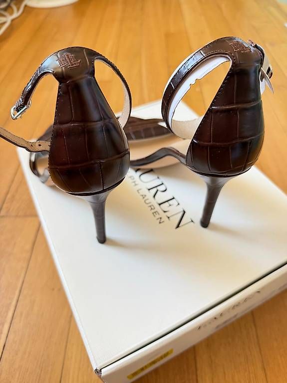 Damenschuhe: Ralph Lauren leather heels size 38  – Gebraucht aus Zürich von ioa_75n8 2