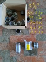 Rohre  Gew.Nippel. 3" + 2½"   Verz.