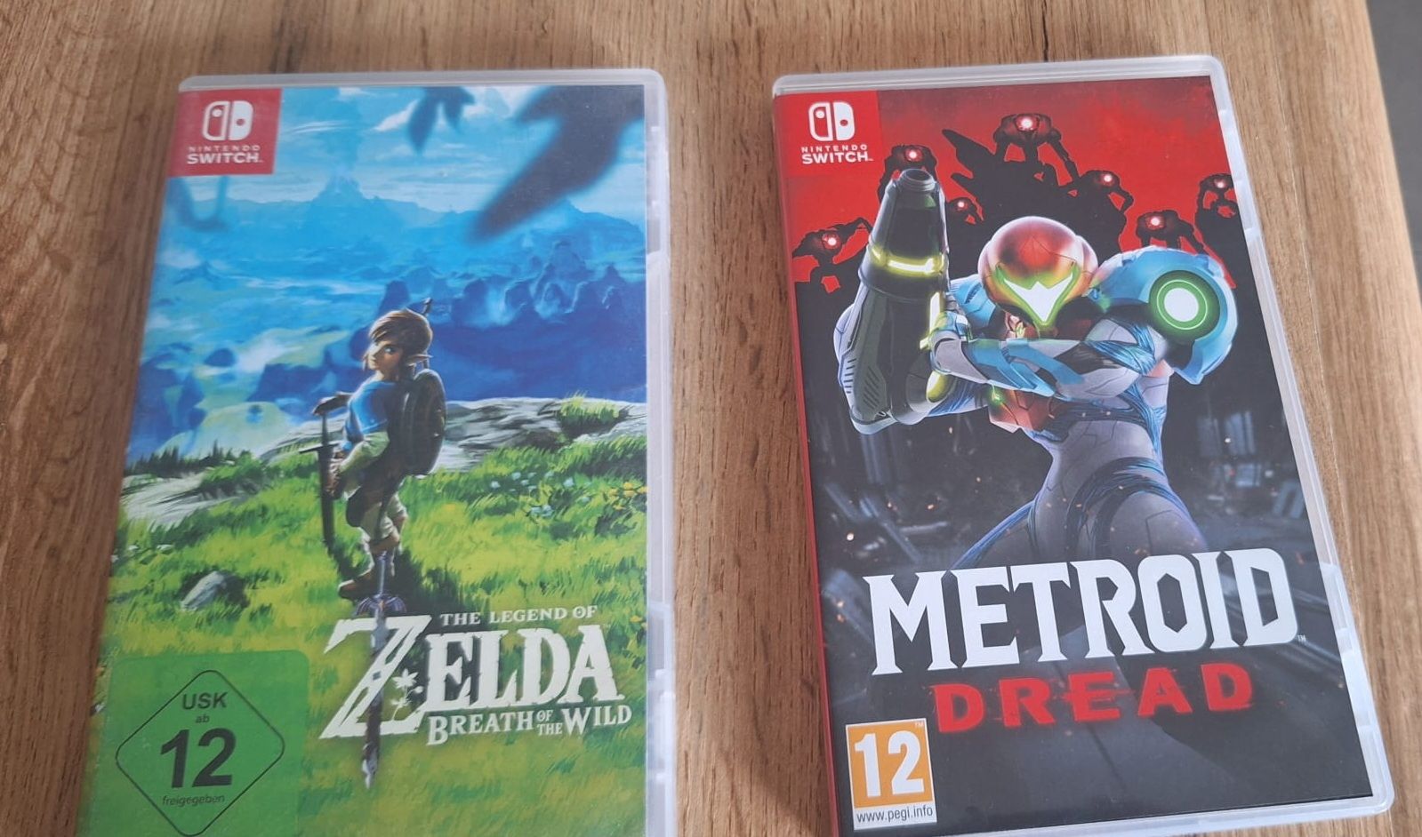 Nintendo Giochi: Nintendo Switch Spiele – Zelda BOTW & Metroid Dread – Usato da Jonen venduto da LiuBri