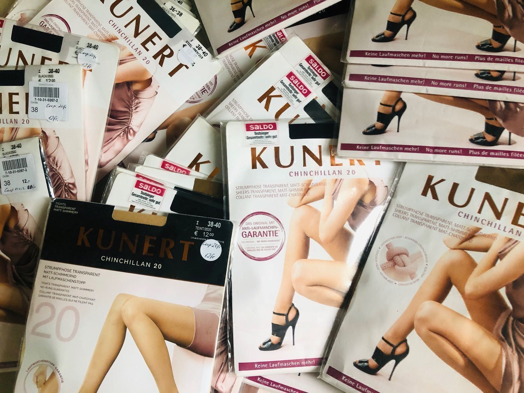 Kunert Strümpfe & Strumpfhosen: Strumpfhose KUNERT 20 Chinchilan/ 20 Fr. – Neu und originalverpackt aus Zumikon von DamenFashionShop 1