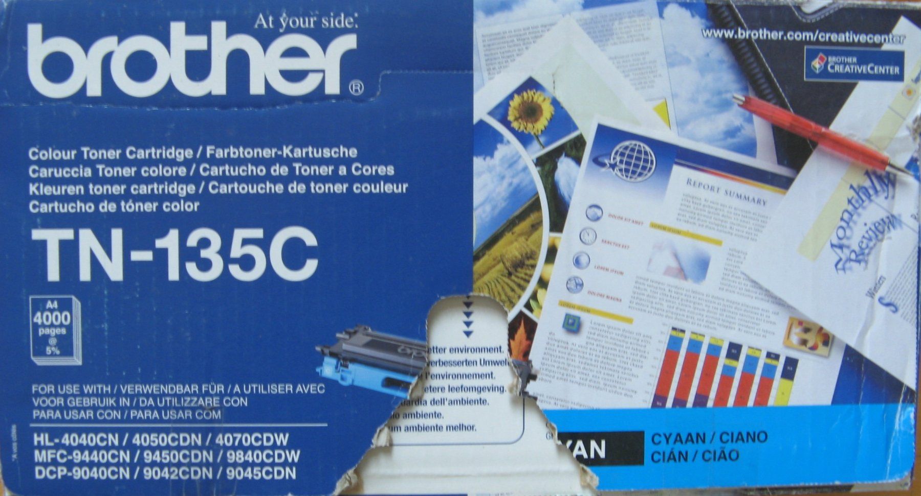 Brother Cartucce per stampanti & toner: Druckerpatrone Brother TN-135C – Nuovo (secondo la descrizione) da Frauenfeld venduto da Interessent1