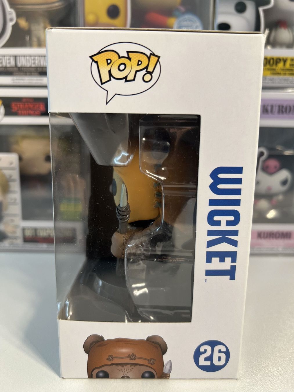 Funko Statuette: Funko POP! Star Wars Wicket (Version 2015) – Nuovo e nell'imballaggio originale da Le Mouret venduto da perfectbijou 3