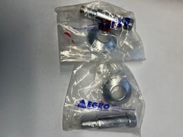 Wandraccord messing verchromt 3/4“ 1/2“