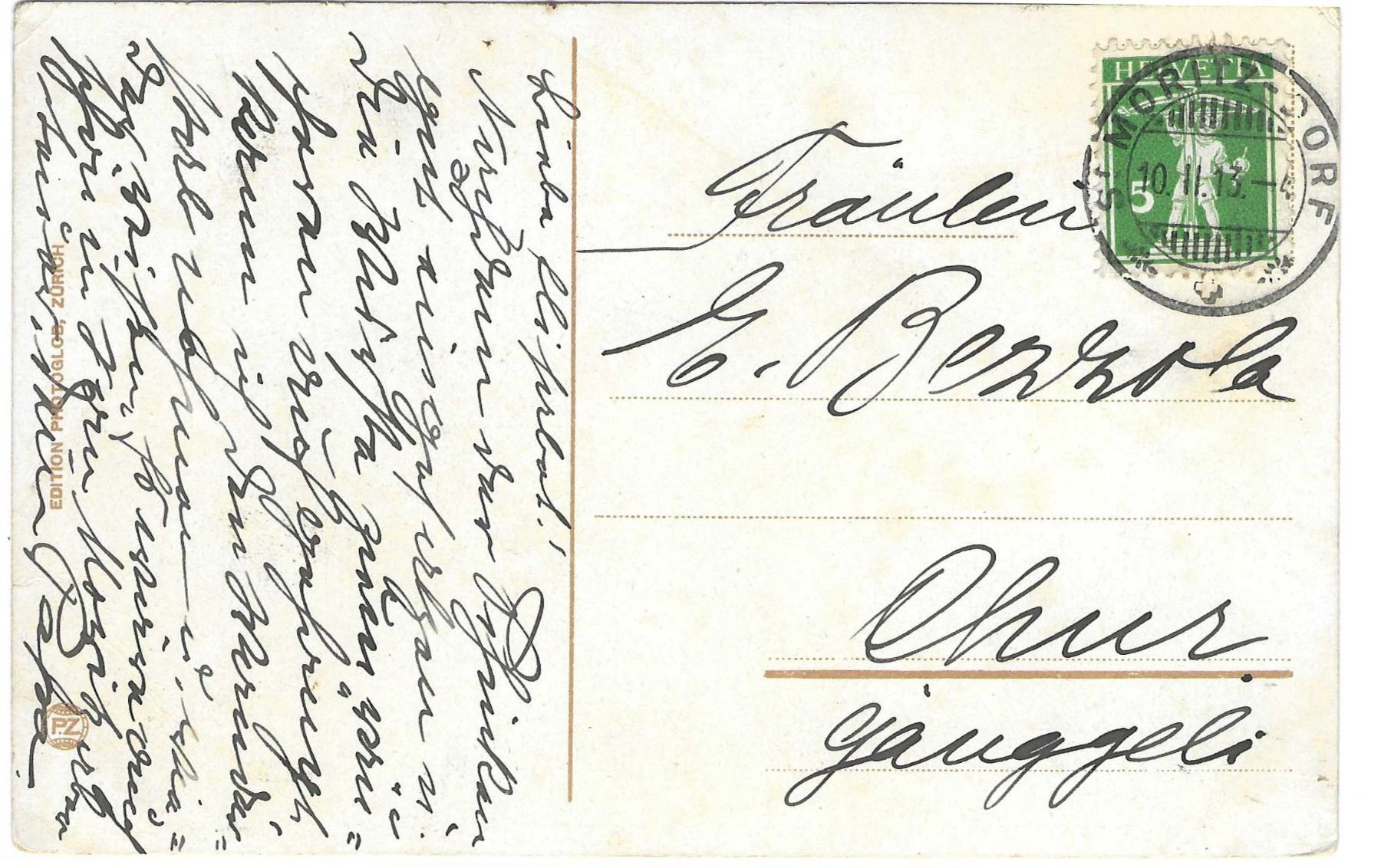 Cartes postales: St.Moritz – D'occasion à Wildhaus par Brunphil 1