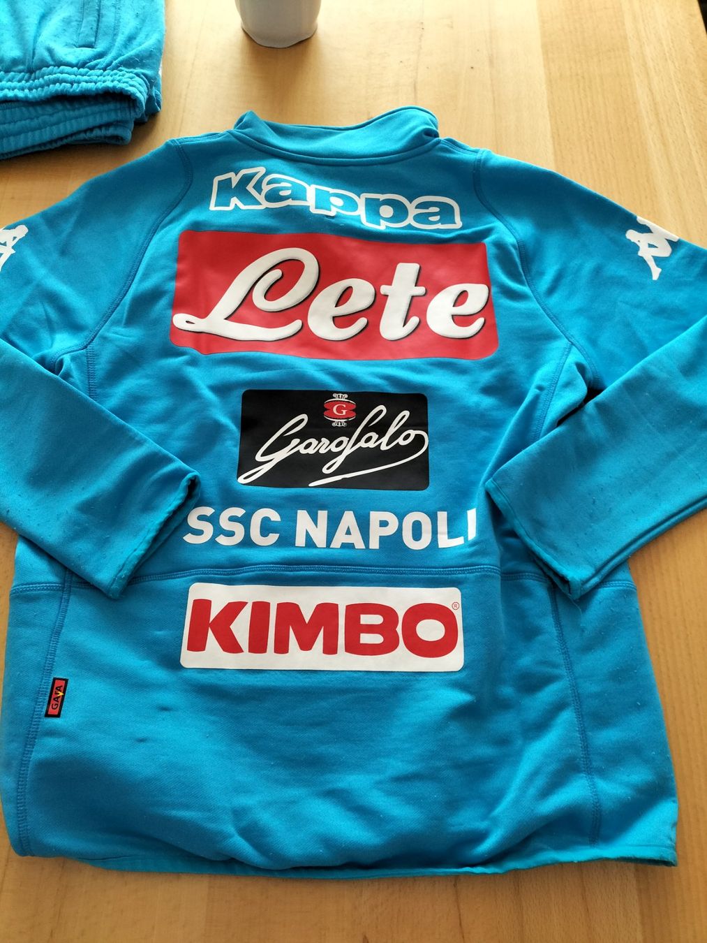 Kappa Leibchen & Hosen: Original Trainer SSC Napoli (Calcio) – Gebraucht aus Horn von Mauro-Paduli07 3