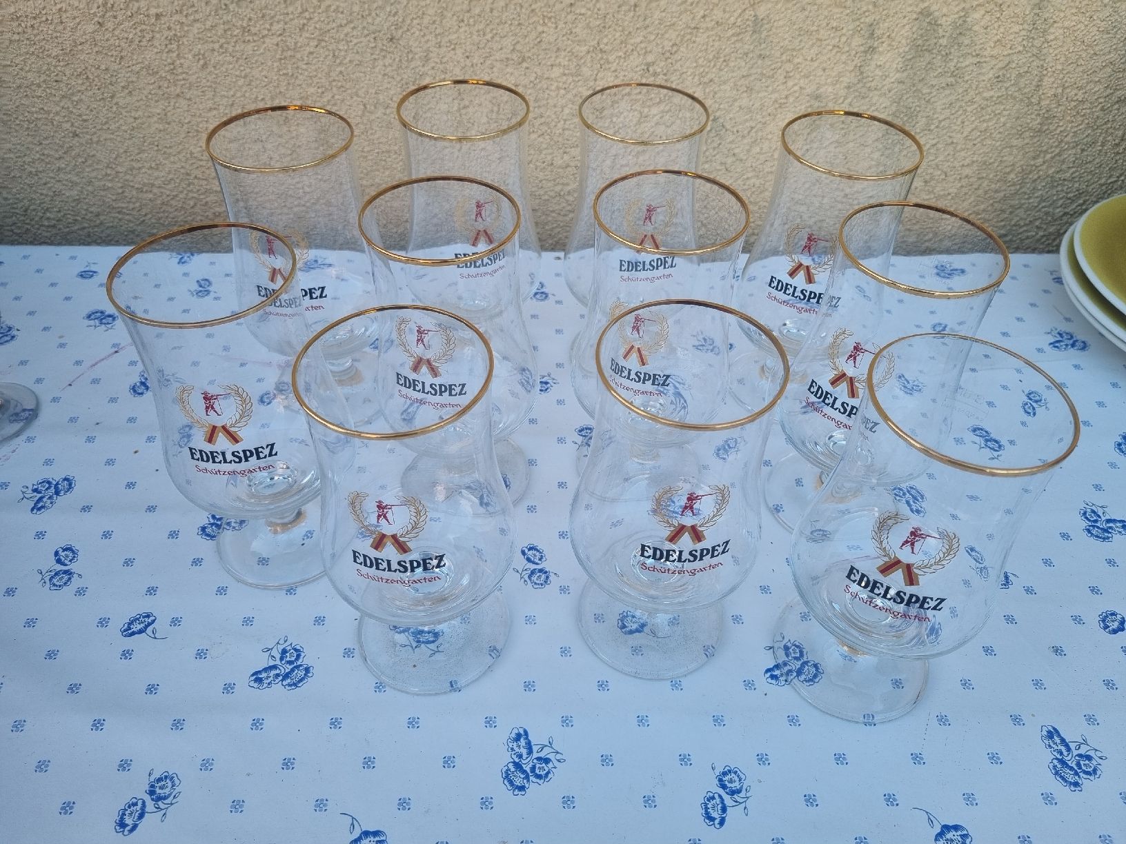 Verres: 11 Edelspez Biergläser Schützengarten – D'occasion à Illighausen par Flomi50 1