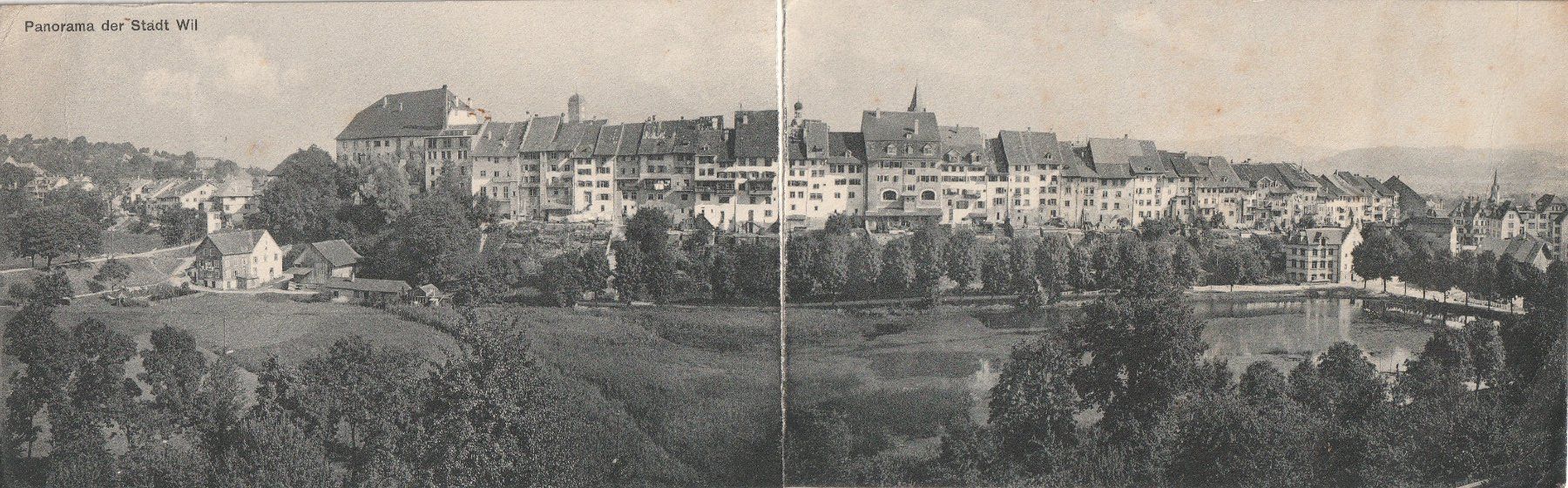 Cartes postales: Wil Doppelkarte (geteilt) – D'occasion à Rorschacherberg par fratovi2