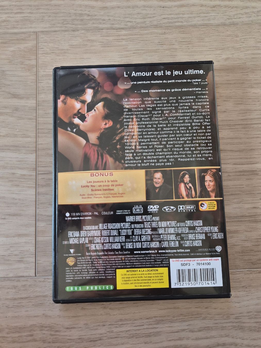 Tutti i DVDs: DVD Lucky You Drame Poker  – Usato da La Joux FR venduto da car_ck96 2
