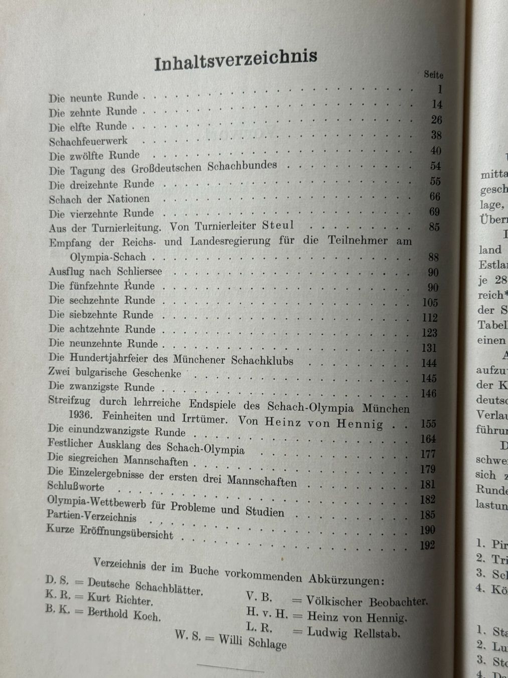 Bücher: Schacholympiade München 1936 - Kurt Richter – Neu (gemäss Beschreibung) aus Basel von Kornblumen 3