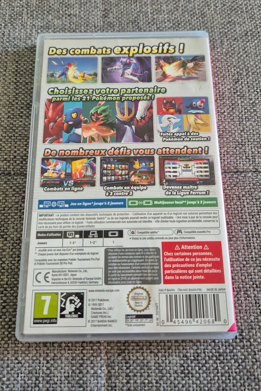Nintendo Giochi: Pokkén Tournament DX – Usato da Daillens venduto da zaporogue 1