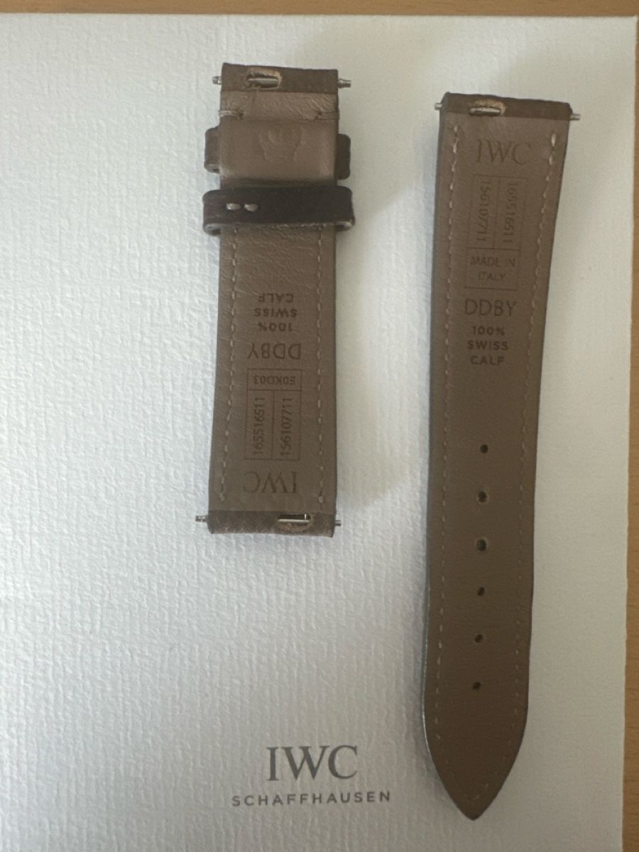 IWC Orologi: IWC Portofino Chronograph 39 with extra strap - full set – Usato da Dättwil AG venduto da hkf_sns2 8