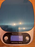 Digitale Küchenwaage (Präzision 0.1g / max. 5kg) – Edelstahl