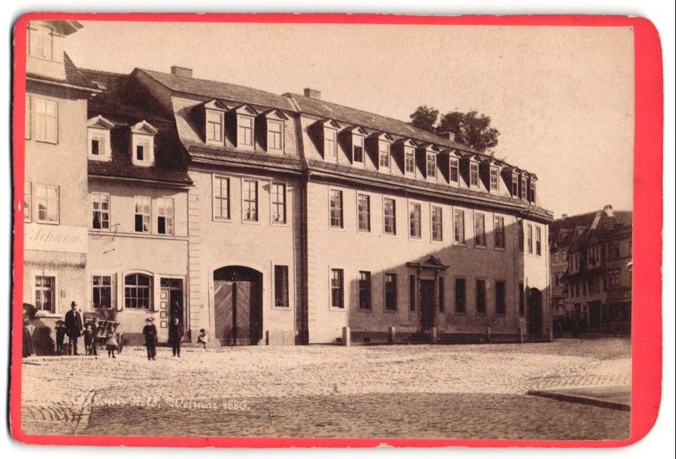 Fotografie & Manifesti: Fotografie Weimar, Goethes Wohnhaus, 188 – Usato da Berlin venduto da bartko-reher