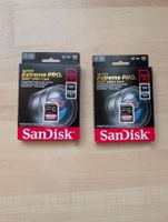 2x SanDisk Extreme Pro SDXC 256GB Speicherkarte neu