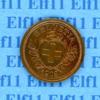 CHF___0.01 1903 -unz 1 Rappen