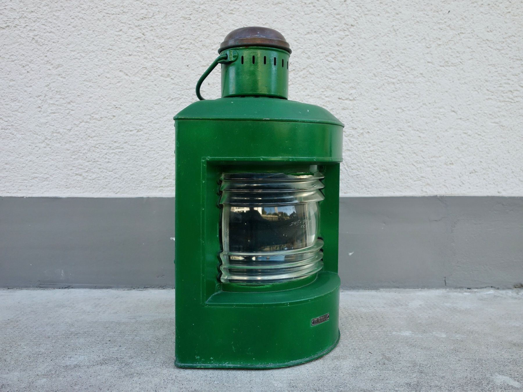 Lampes anciennes: Schiffslaterne Bootslaterne Positionslicht Petroleumlampe – D'occasion à Kerzers par zimmergruen 1