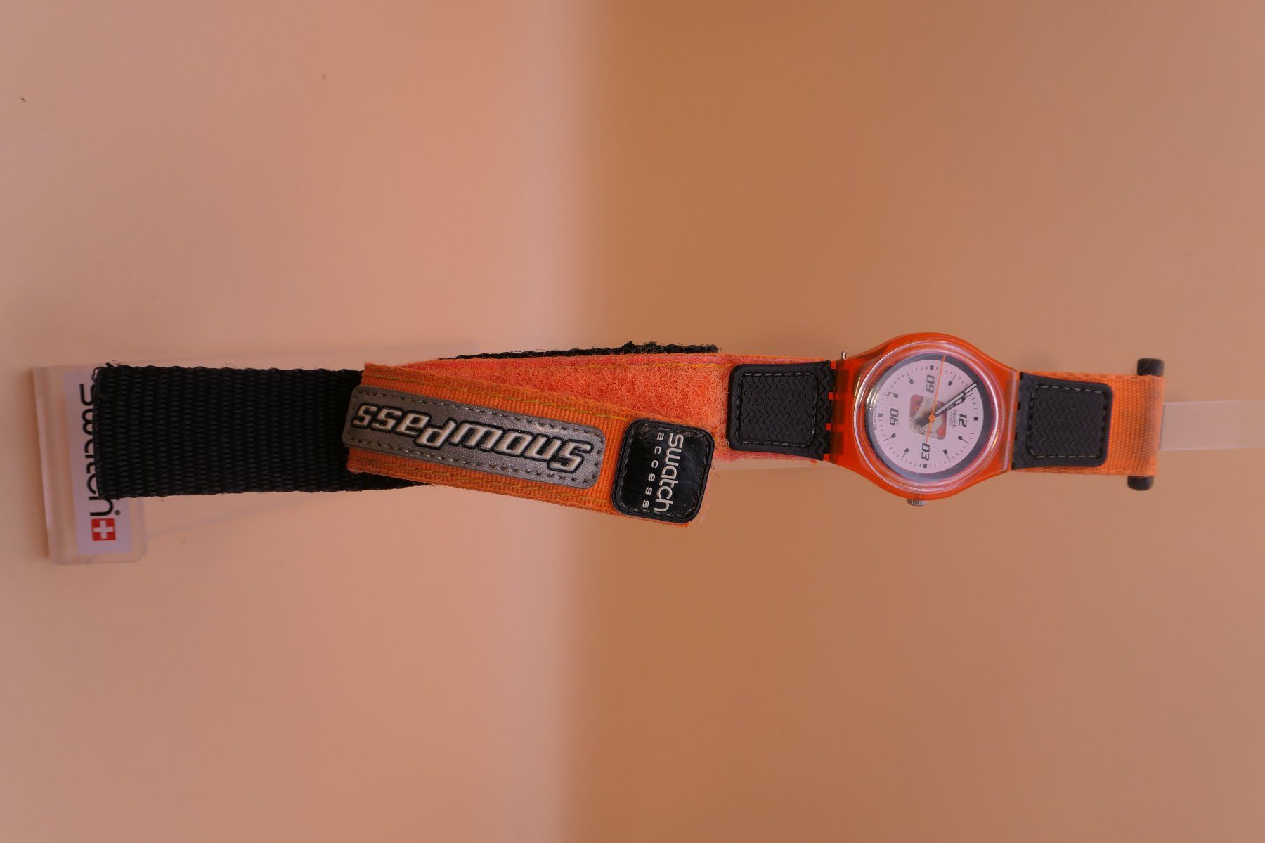 Swatch Montres: Swatch Gent Access "SKI PATROL" SKO100L, neue Batterie – D'occasion à Thun par CHRONOTIKA 3