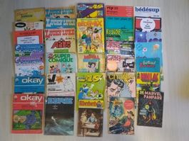 Lot de magazines BD vintage divers Fanzines