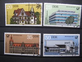 DDR 1982 Bauten der Deutschen Post