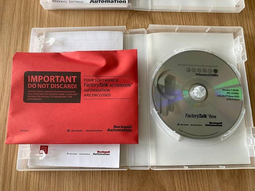 Software: Rockwell RSLogix 5000 & FactoryTalk View Software – Nuovo (secondo la descrizione) da Winterthur venduto da mar_6zwq 2