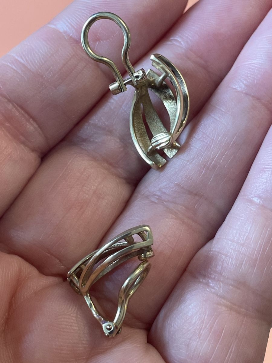Boucles d'oreille: Boucles d’oreilles en or Vintage – D'occasion à Montreux par Pipo7878 3