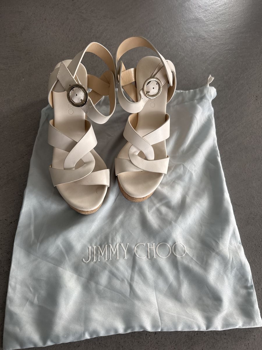 Jimmy Choo Scarpe da donna: Wedge Sandals Jimmy Choo, size 37,5 – Usato da Horgen venduto da mar_yy7g