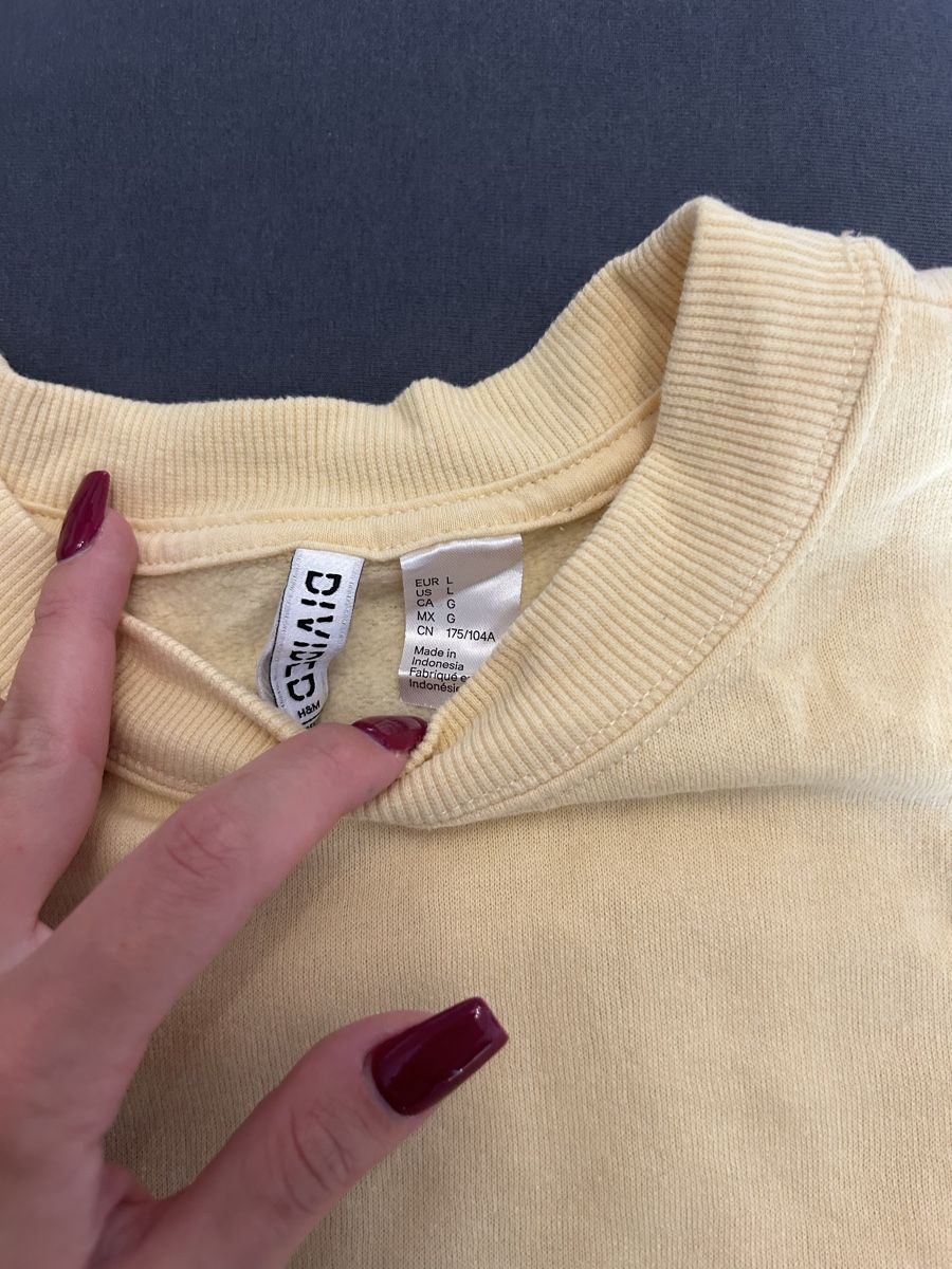 H&M Maglioni & Felpe: Gelber Pulli – Nuovo (secondo la descrizione) da Uezwil venduto da vanjast 1